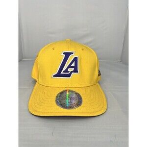 NBA Los Angeles Lakers Adidas Flex Fit Size S/M 16x World Champions RARE Hat